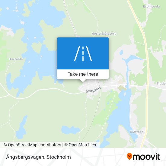 Ängsbergsvägen map