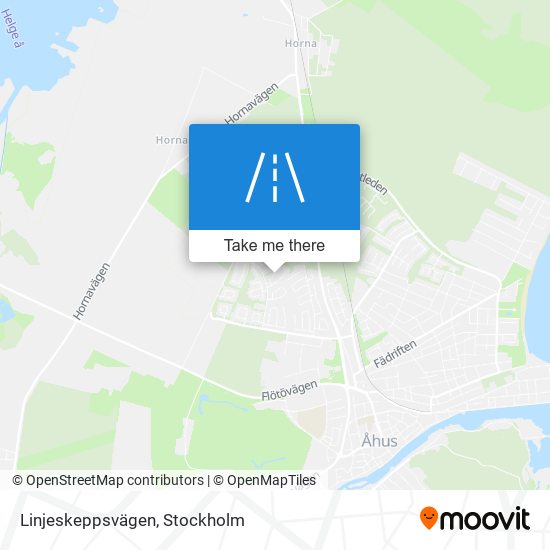 Linjeskeppsvägen map