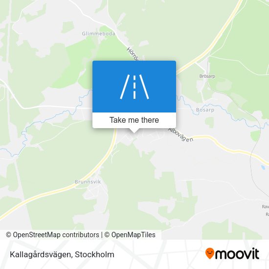 Kallagårdsvägen map