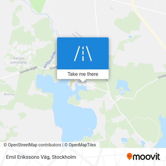 Emil Erikssons Väg map