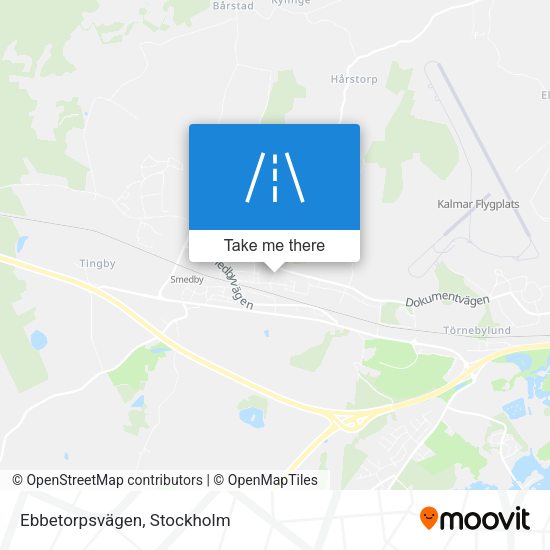 Ebbetorpsvägen map