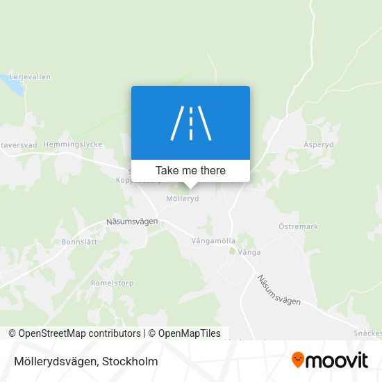 Möllerydsvägen map