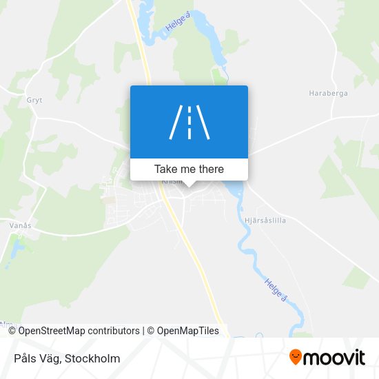 Påls Väg map