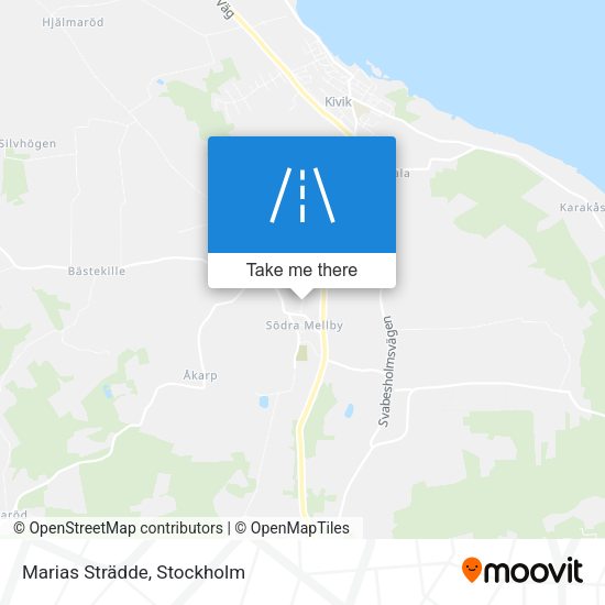 Marias Strädde map