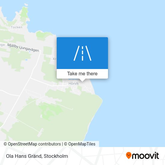 Ola Hans Gränd map