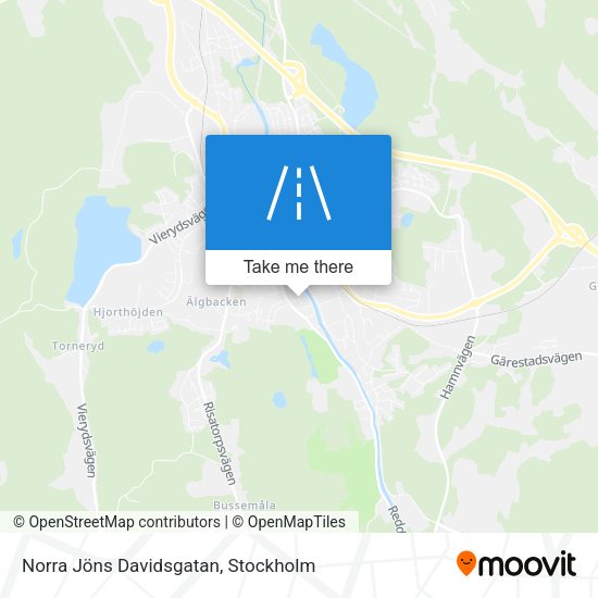 Norra Jöns Davidsgatan map