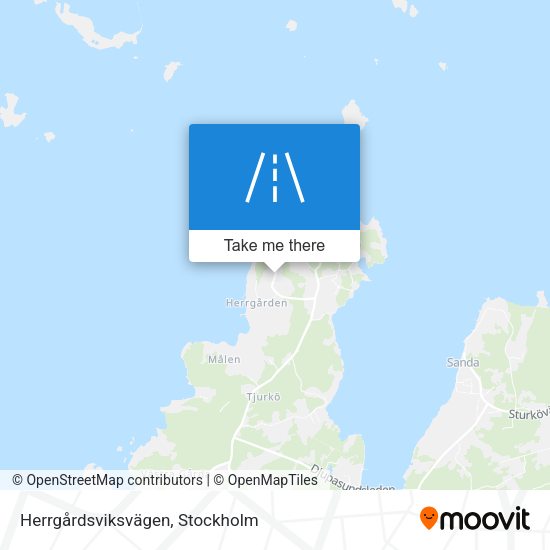 Herrgårdsviksvägen map