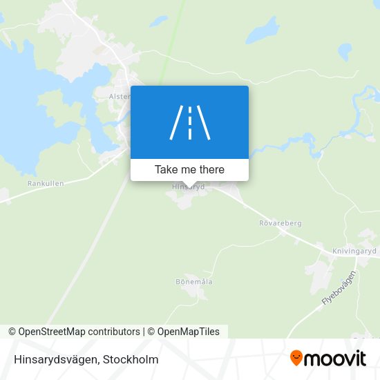 Hinsarydsvägen map