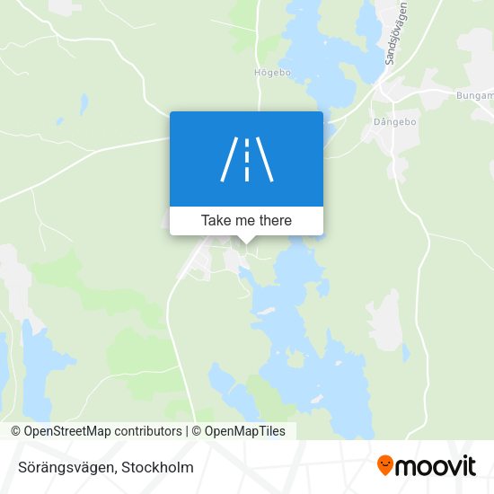 Sörängsvägen map