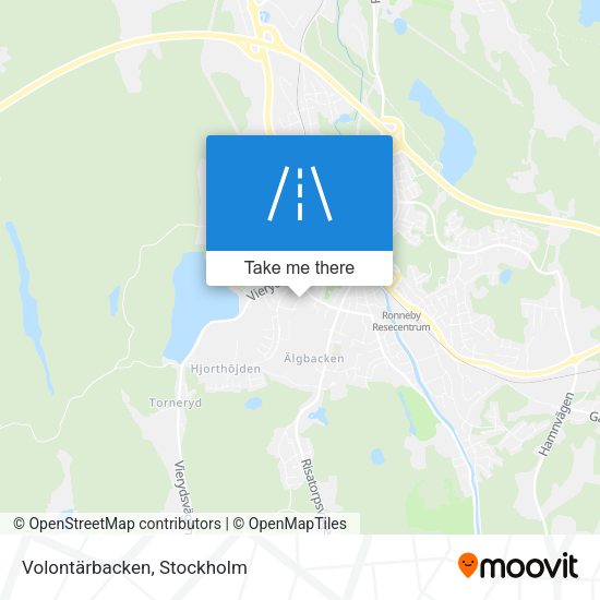 Volontärbacken map