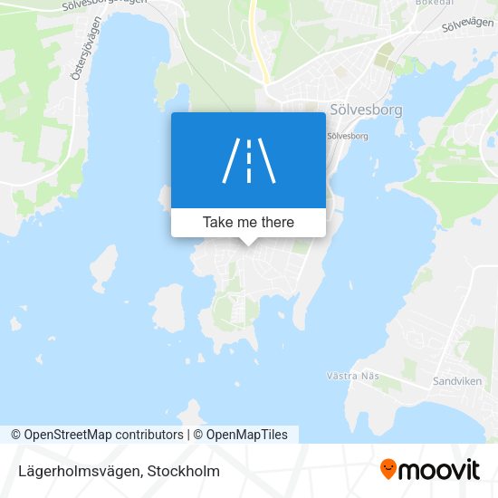 Lägerholmsvägen map