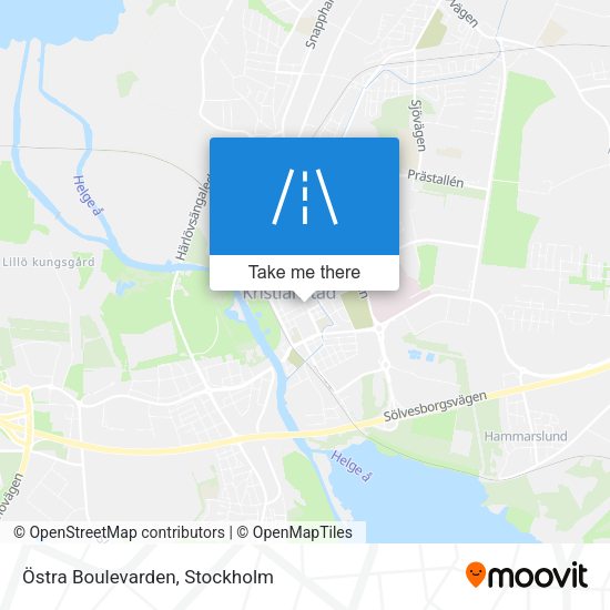 Östra Boulevarden map