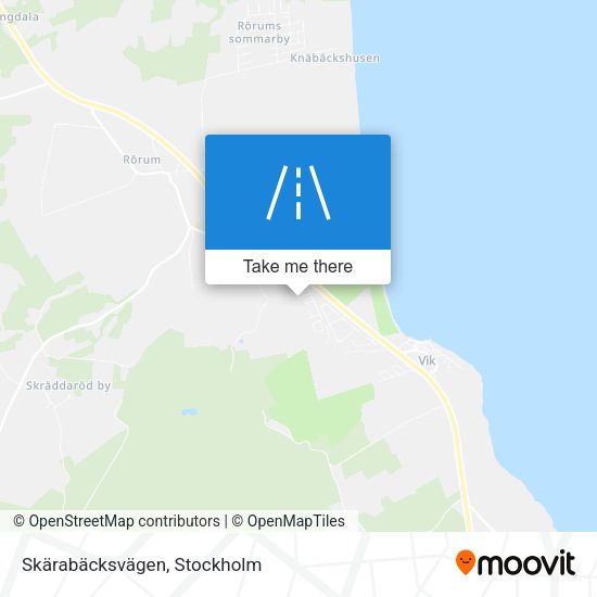 Skärabäcksvägen map