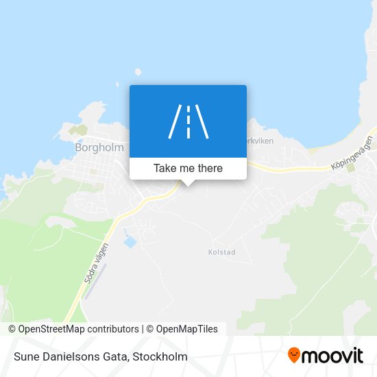 Sune Danielsons Gata map