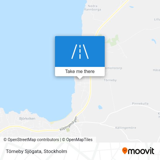 Törneby Sjögata map