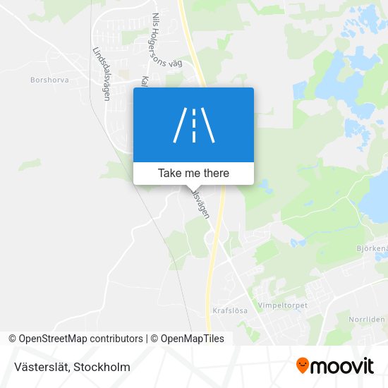 Västerslät map