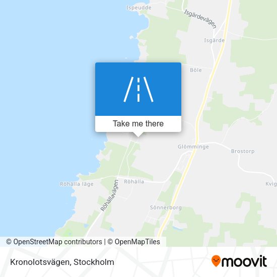 Kronolotsvägen map