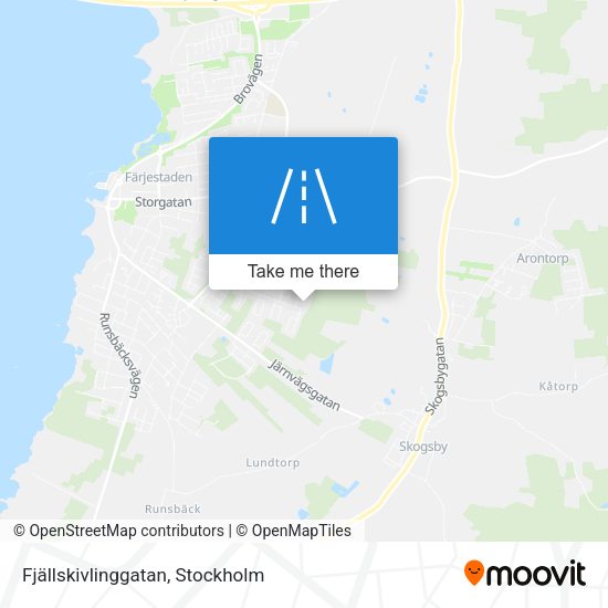Fjällskivlinggatan map