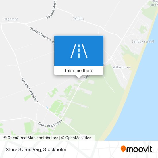 Sture Svens Väg map