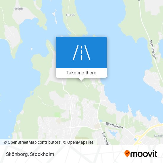 Skönborg map