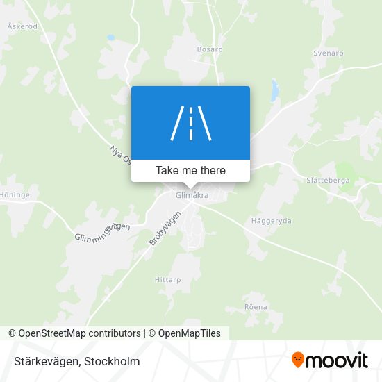 Stärkevägen map