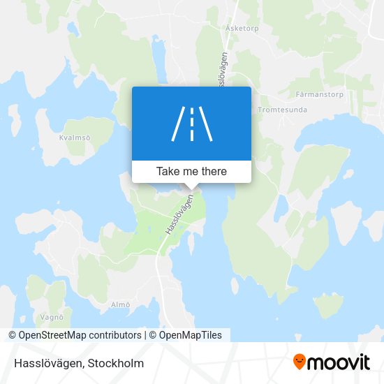 Hasslövägen map
