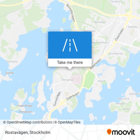 Rostavägen map