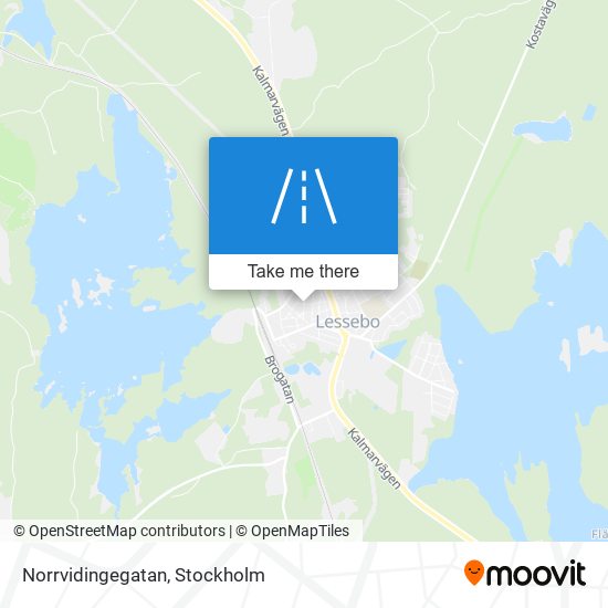 Norrvidingegatan map