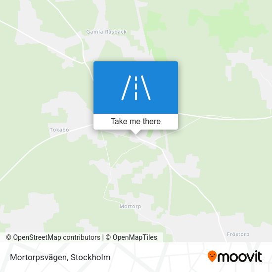 Mortorpsvägen map