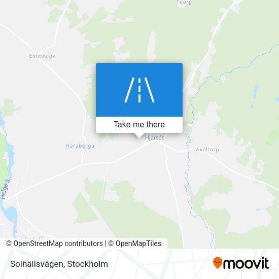 Solhällsvägen map