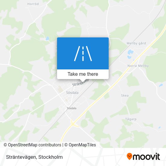 Sträntevägen map