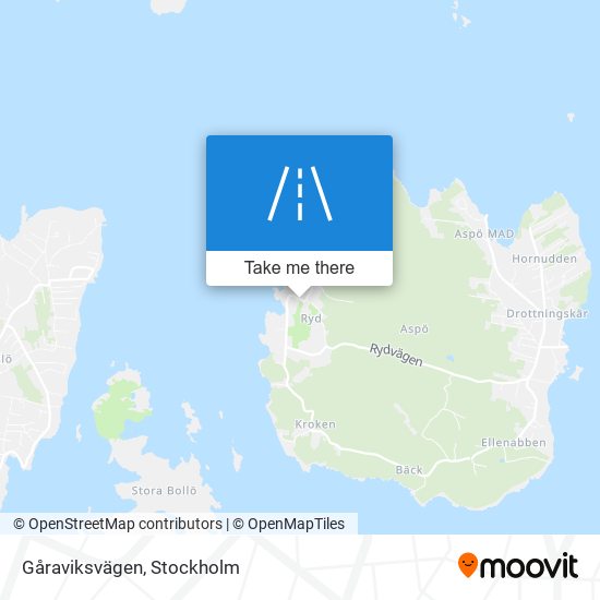 Gåraviksvägen map