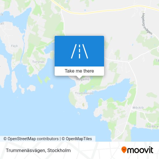 Trummenäsvägen map
