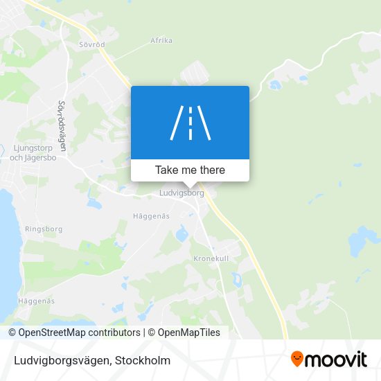 Ludvigborgsvägen map