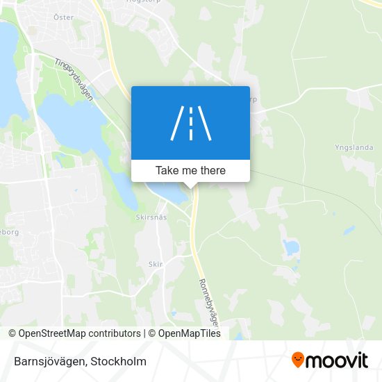 Barnsjövägen map