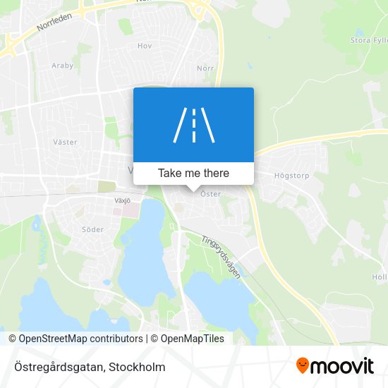 Östregårdsgatan map