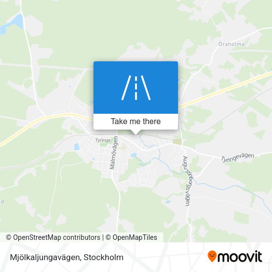 Mjölkaljungavägen map