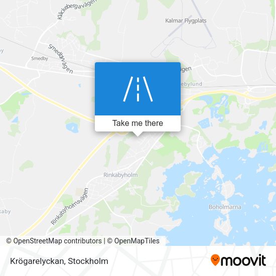 Krögarelyckan map
