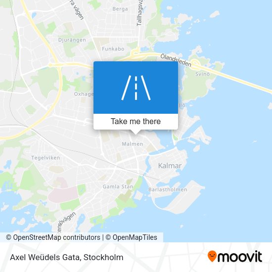 Axel Weüdels Gata map