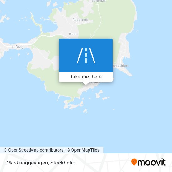 Masknaggevägen map