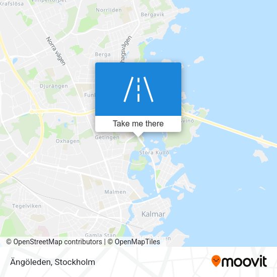 Ängöleden map