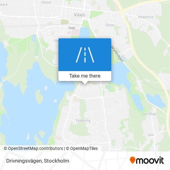 Drivningsvägen map