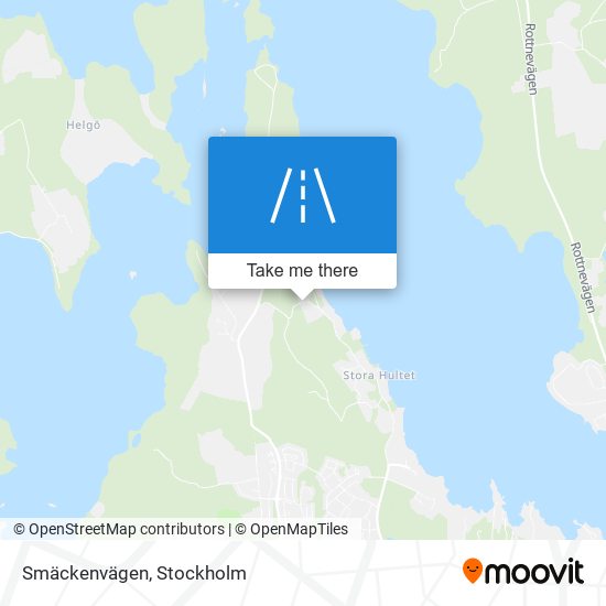 Smäckenvägen map