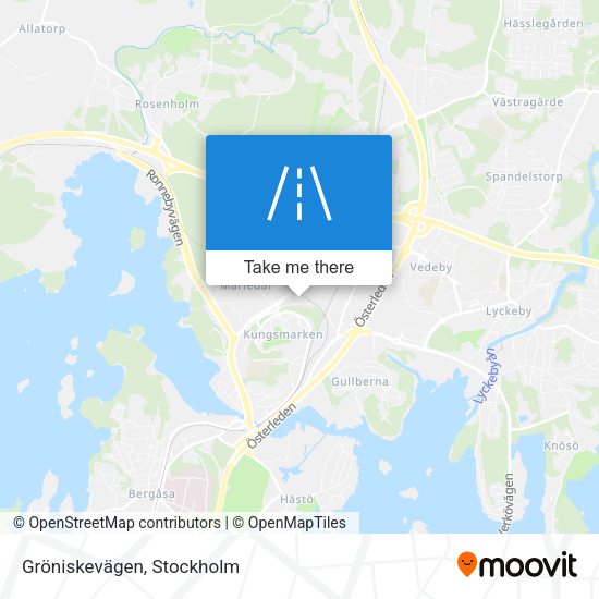 Gröniskevägen map