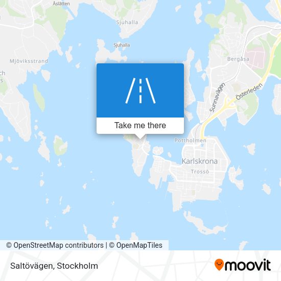 Saltövägen map