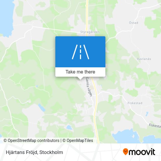 Hjärtans Fröjd map