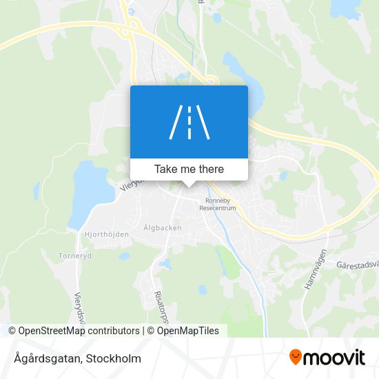 Ågårdsgatan map