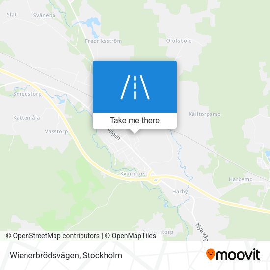 Wienerbrödsvägen map
