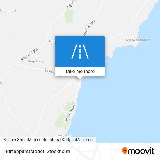 Birtapparsträddet map