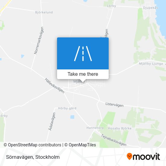 Sörnavägen map